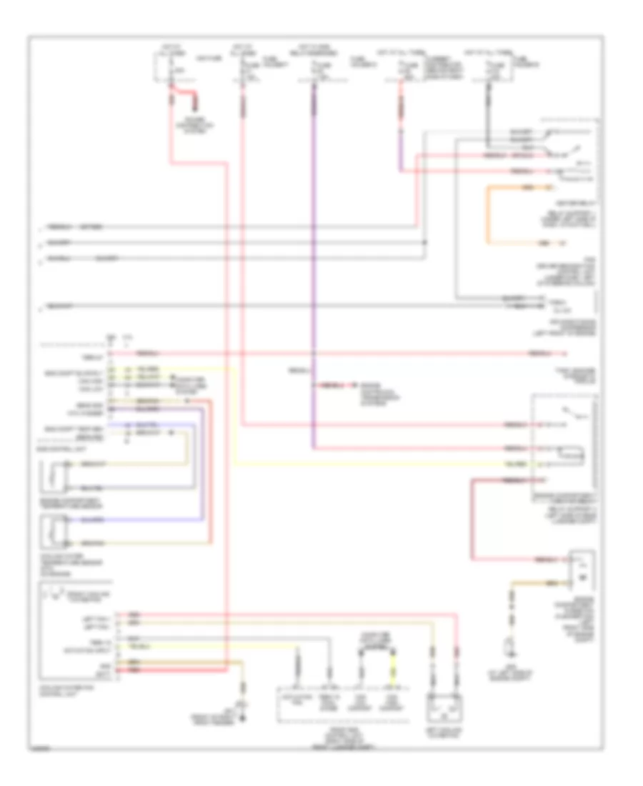 Manual AC Wiring Diagram (2 of 2) for Porsche Cayman 2010
