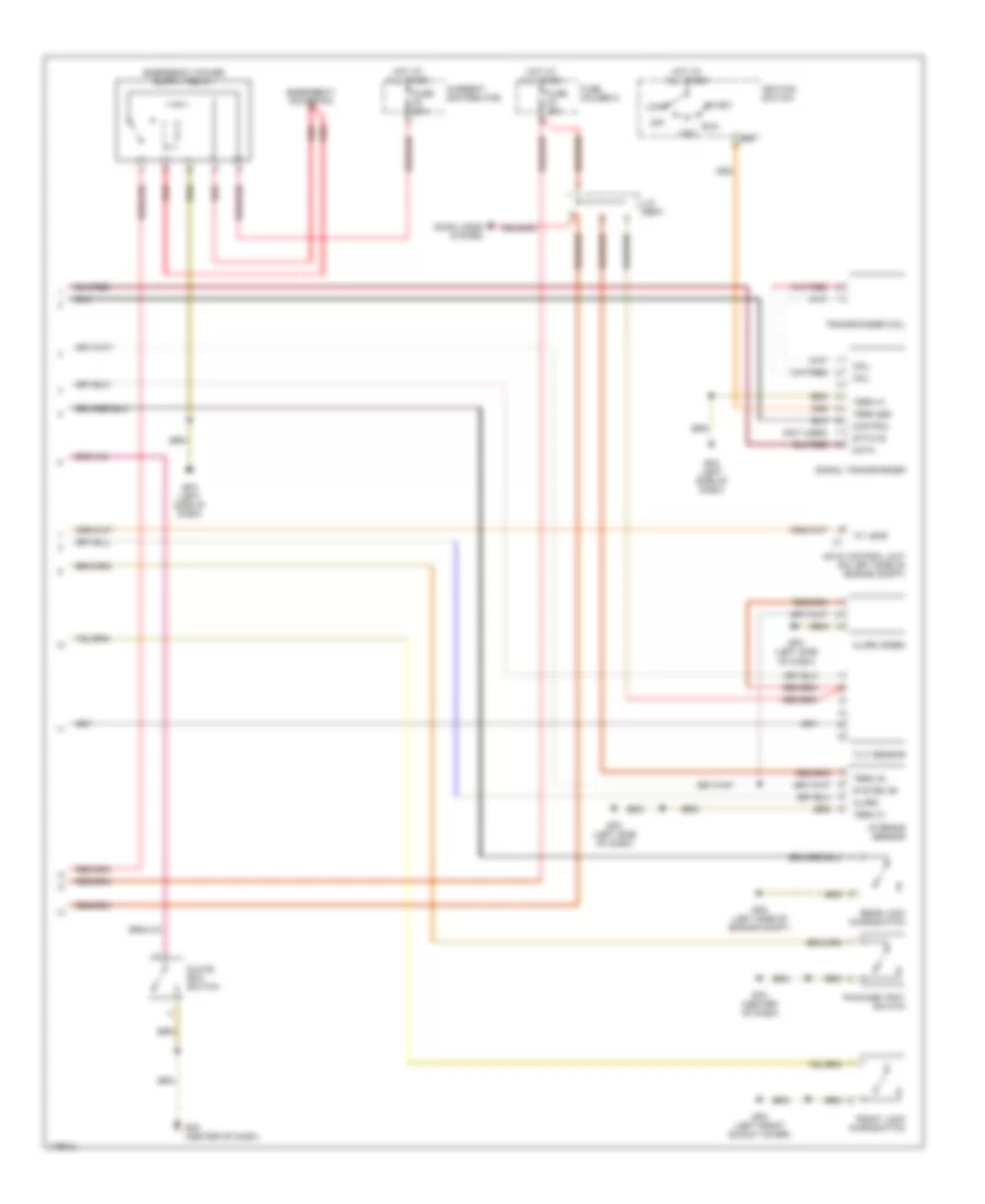 Anti theft Wiring Diagram 2 of 2 for Porsche Boxster S 2003