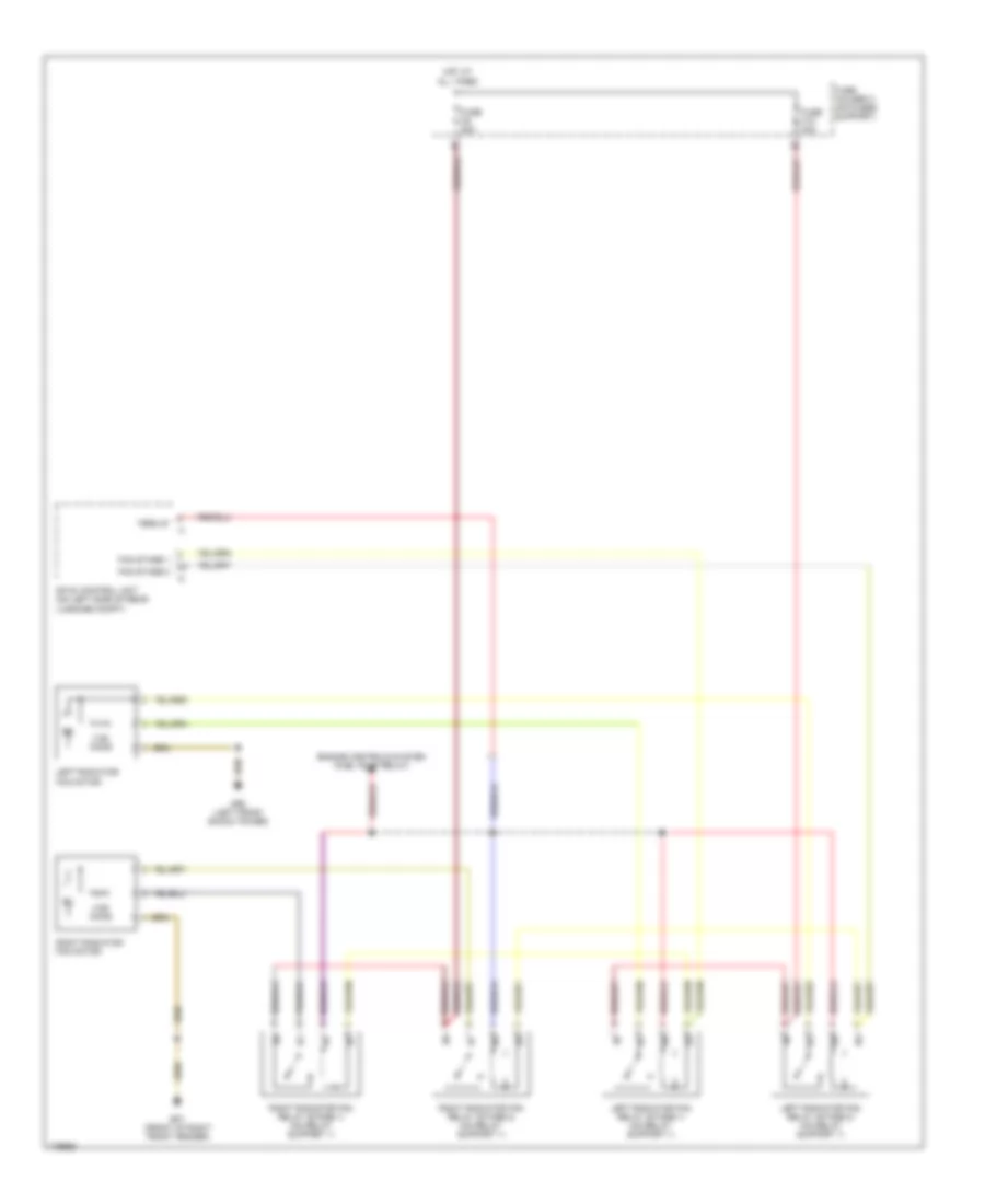 Cooling Fan Wiring Diagram for Porsche Boxster S 2003