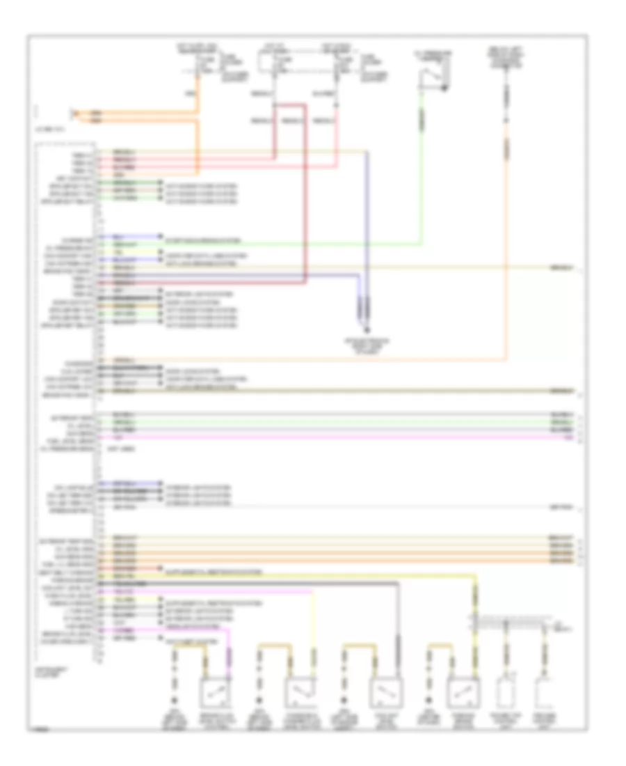 Instrument Cluster Wiring Diagram 1 of 2 for Porsche Boxster S 2003