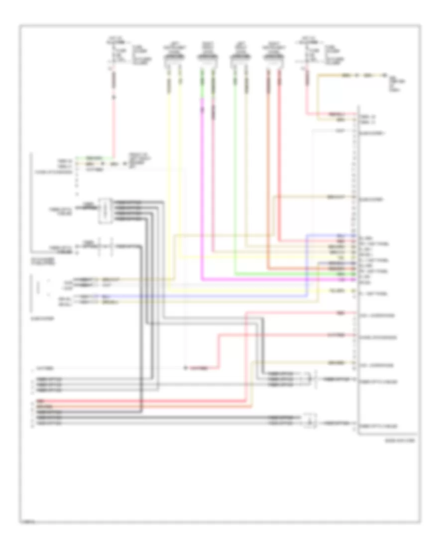 Navigation Wiring Diagram with Bose System 2 of 2 for Porsche Boxster S 2003