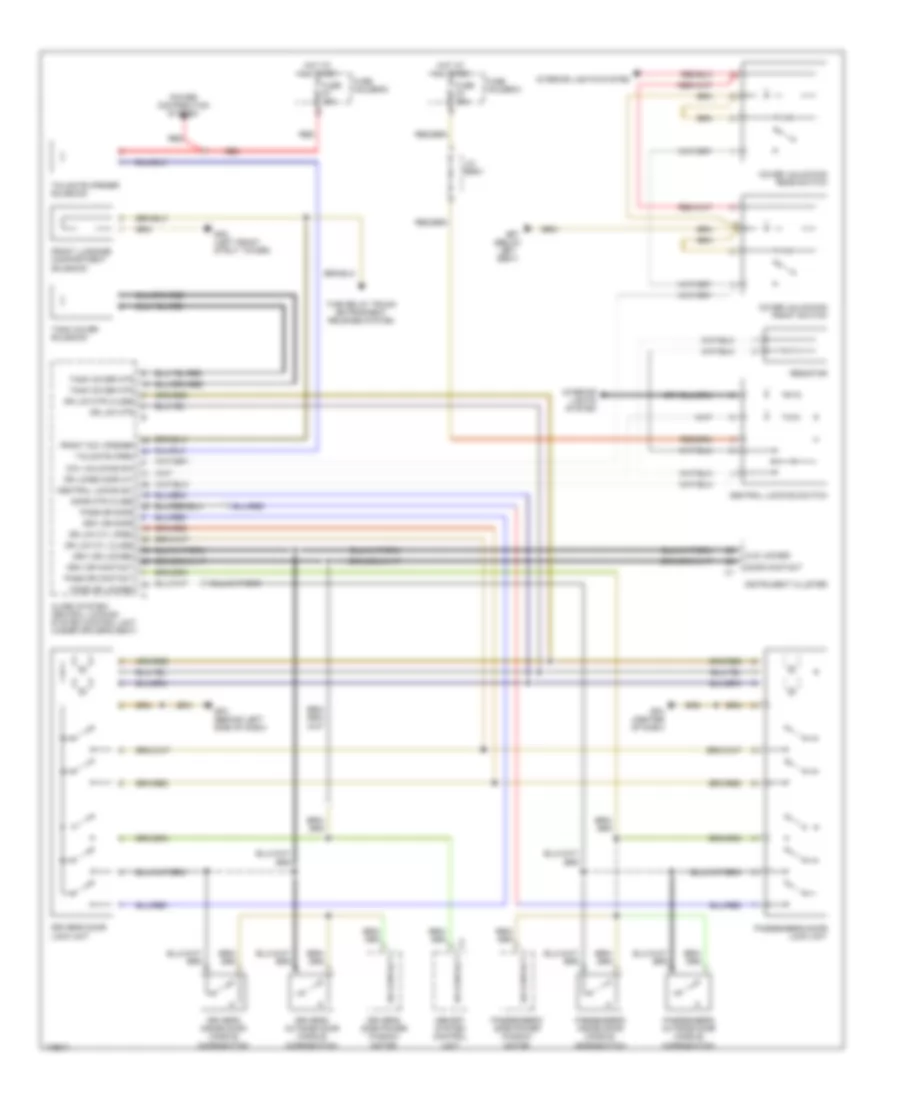 Power Door Locks Wiring Diagram for Porsche Boxster S 2003