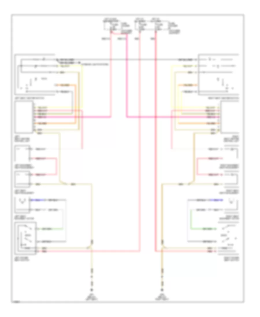 Power Seat Wiring Diagram for Porsche Boxster S 2003