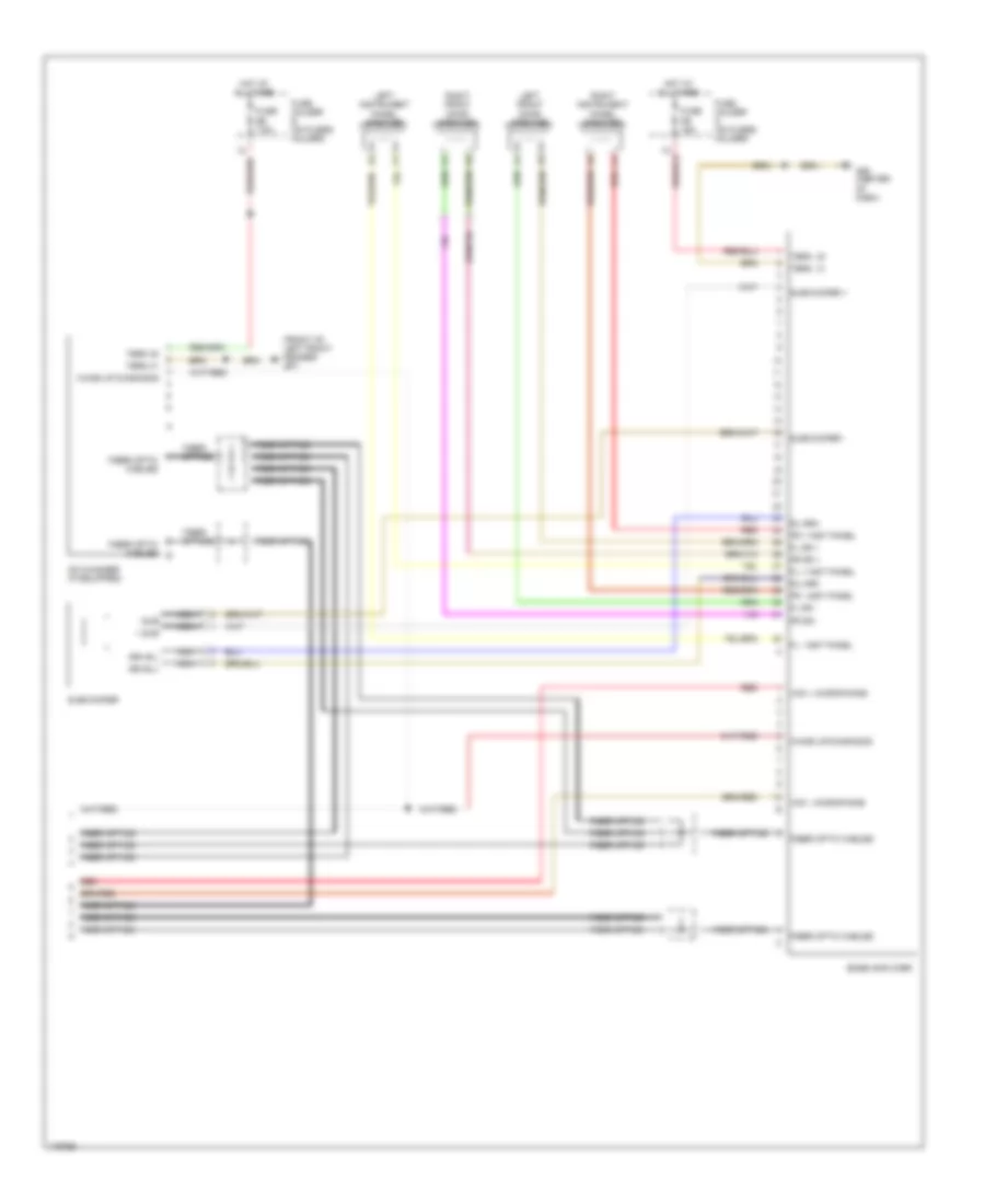 Radio Wiring Diagram, with Navigation, with Bose (2 of 2) for Porsche Boxster S 2003