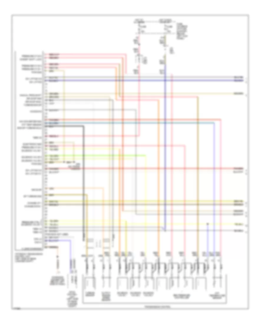 A T Wiring Diagram 1 of 2 for Porsche Boxster S 2003