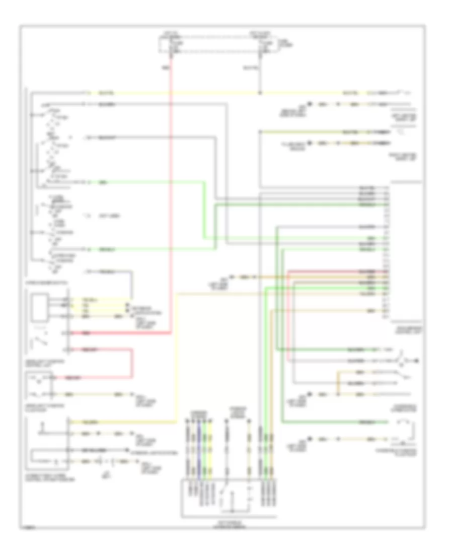 Wiper Washer Wiring Diagram with Rain Sensor for Porsche Boxster S 2003