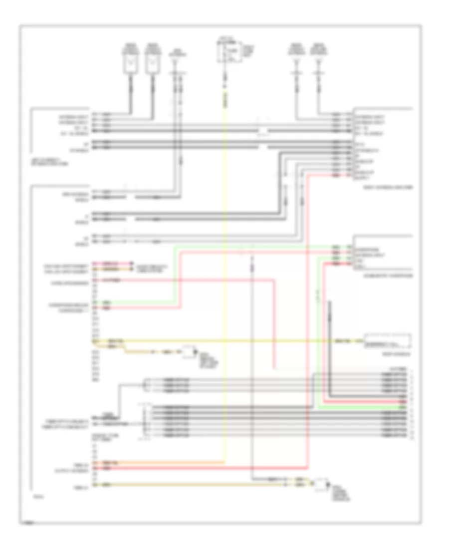 Infosystem Wiring Diagram 1 of 3 for Porsche Cayenne S 2003