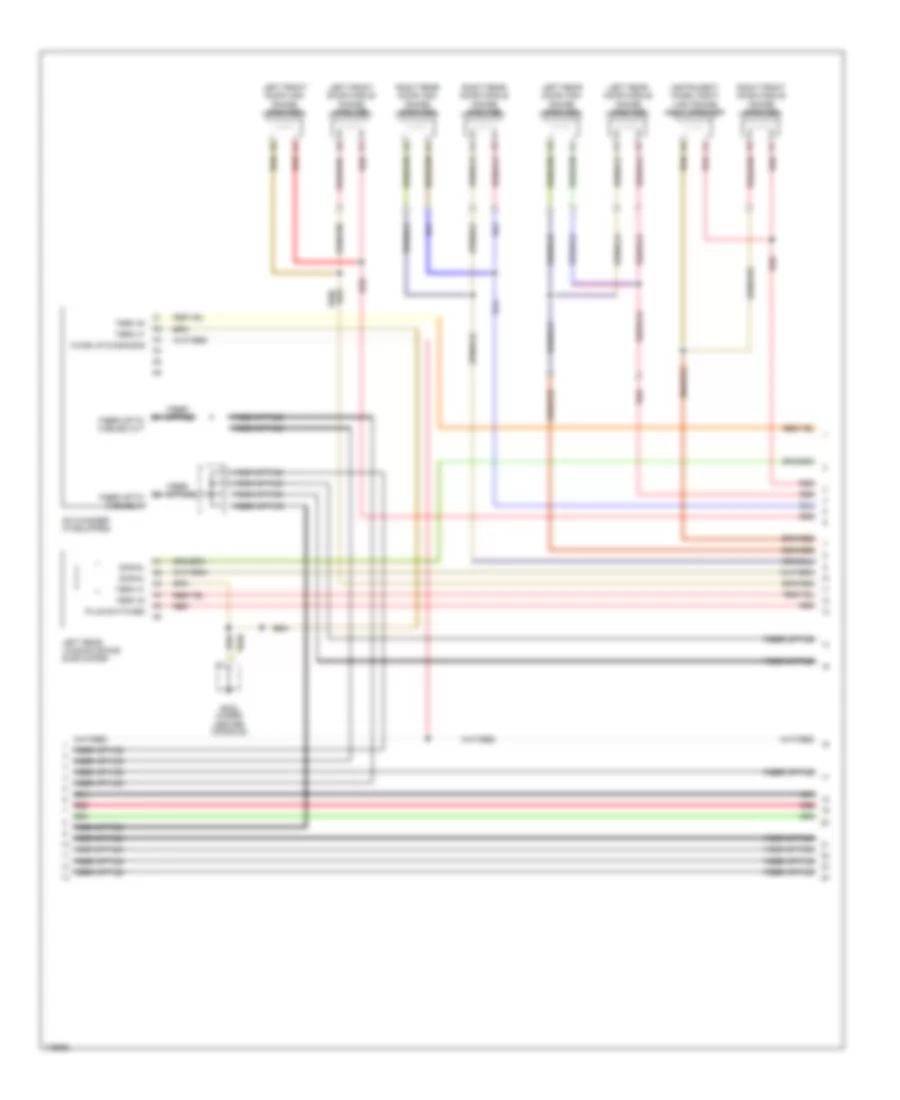 Infosystem Wiring Diagram (2 of 3) for Porsche Cayenne S 2003