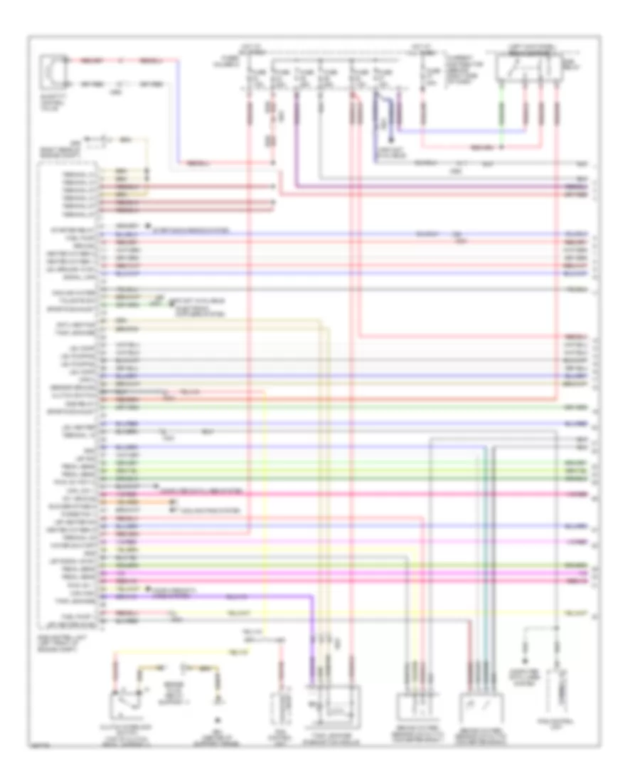 3 6L Engine Performance Wiring Diagram 1 of 4 for Porsche 911 Carrera 4S 2011