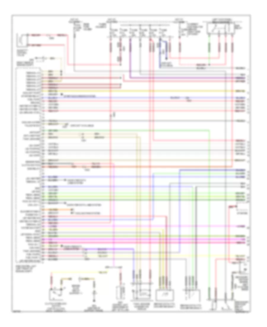 3 8L Twin Turbo Engine Performance Wiring Diagram 1 of 5 for Porsche 911 Carrera 4S 2011