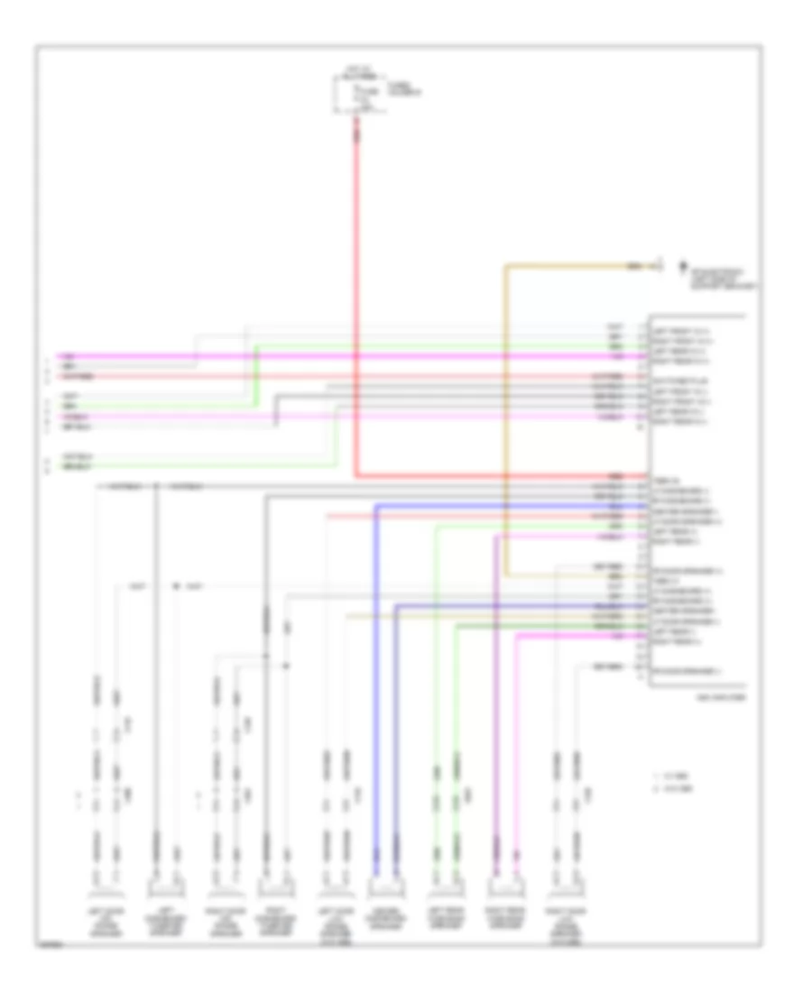 Navigation Wiring Diagram without Bose 3 of 3 for Porsche 911 Carrera 4S 2011