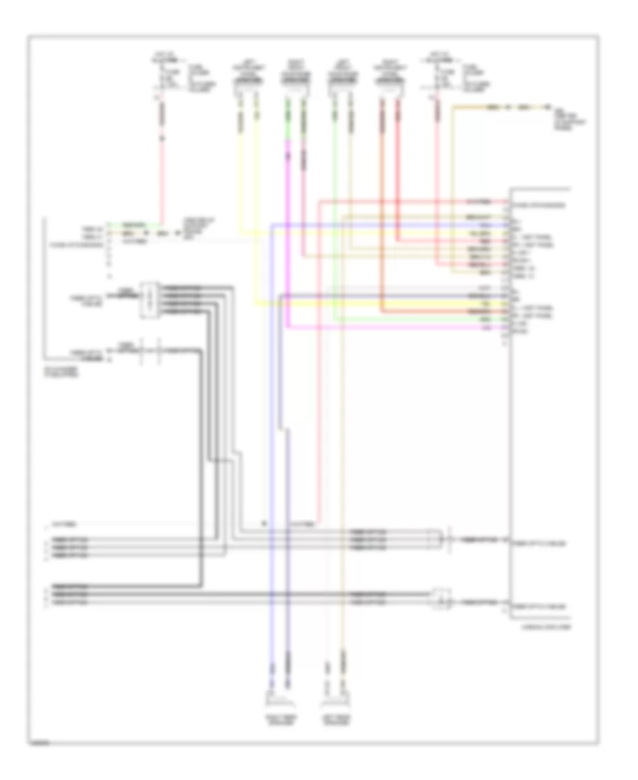 Radio Wiring Diagram with Navigation with Harman Early Production 2 of 2 for Porsche 911 Carrera 2005