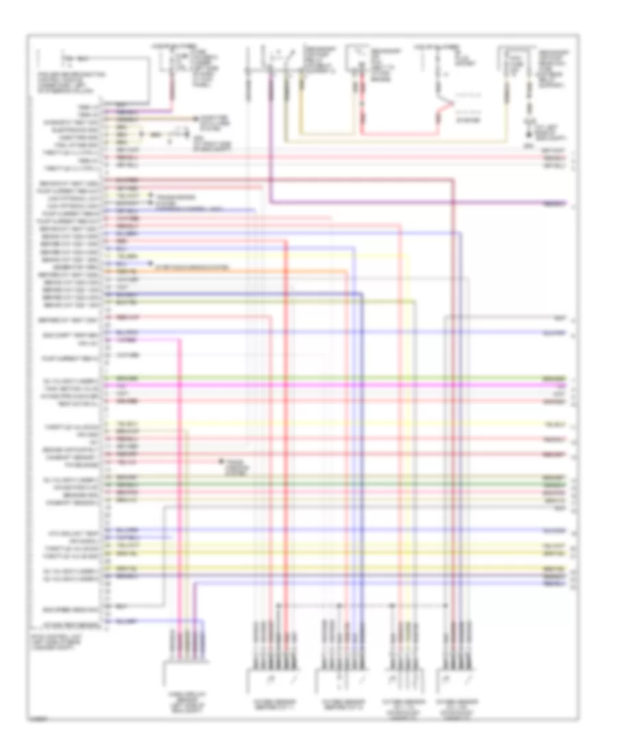 3.2L, Engine Performance Wiring Diagram (1 of 3) for Porsche Boxster 2005