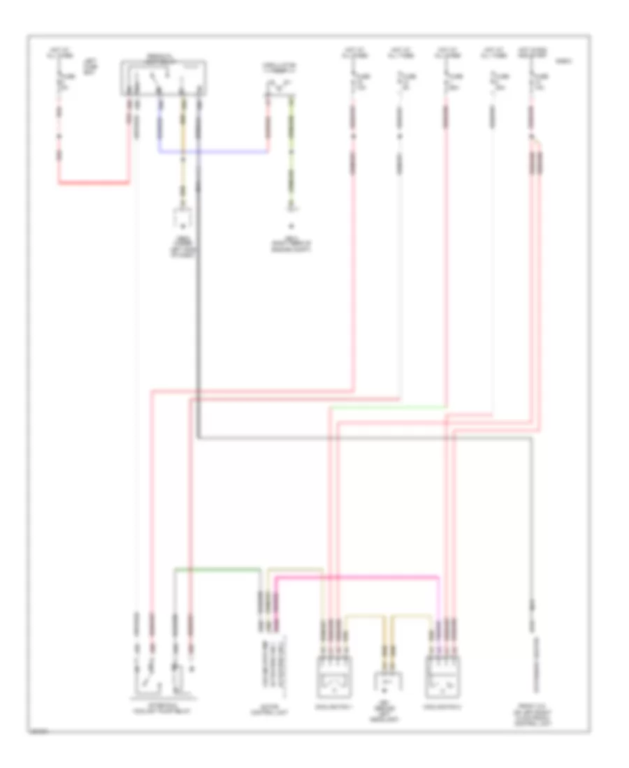 3 2L Cooling Fan Wiring Diagram for Porsche Cayenne Turbo 2005