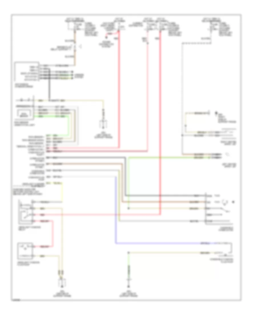 Электросхема стеклоочистителя, дворников и омывателя, С Датчик дождя для Porsche 911 Carrera 4 2006