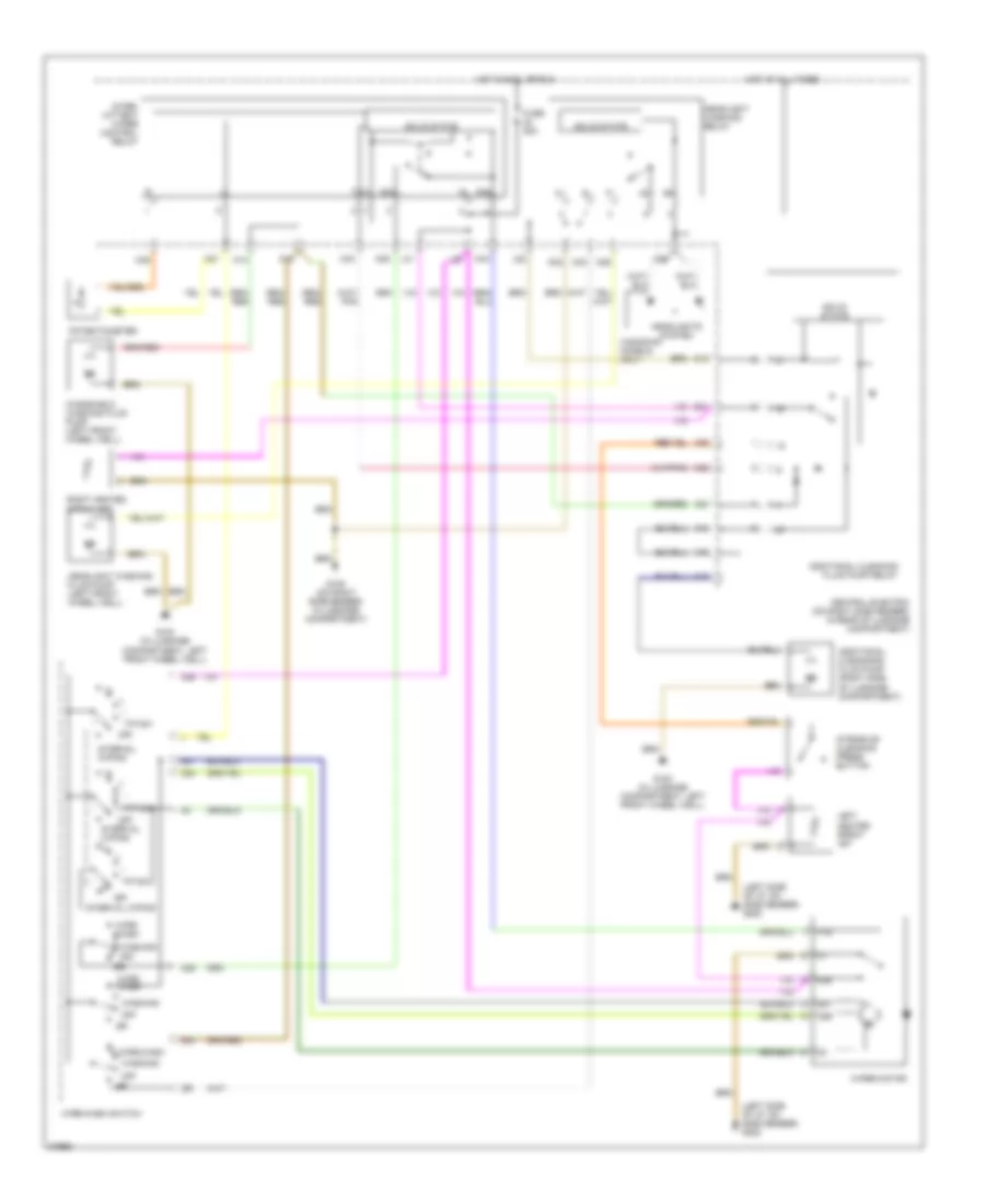 Передняя Схема Шайбы Дворника/Шайбы и Фары для Porsche 911 Carrera 2 1990