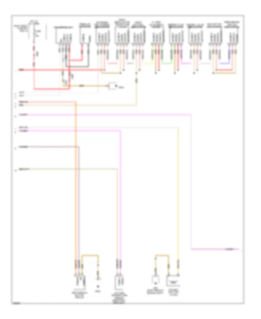 Automatic AC Wiring Diagram, Late Production (2 of 3) for Porsche 911 Carrera 2012