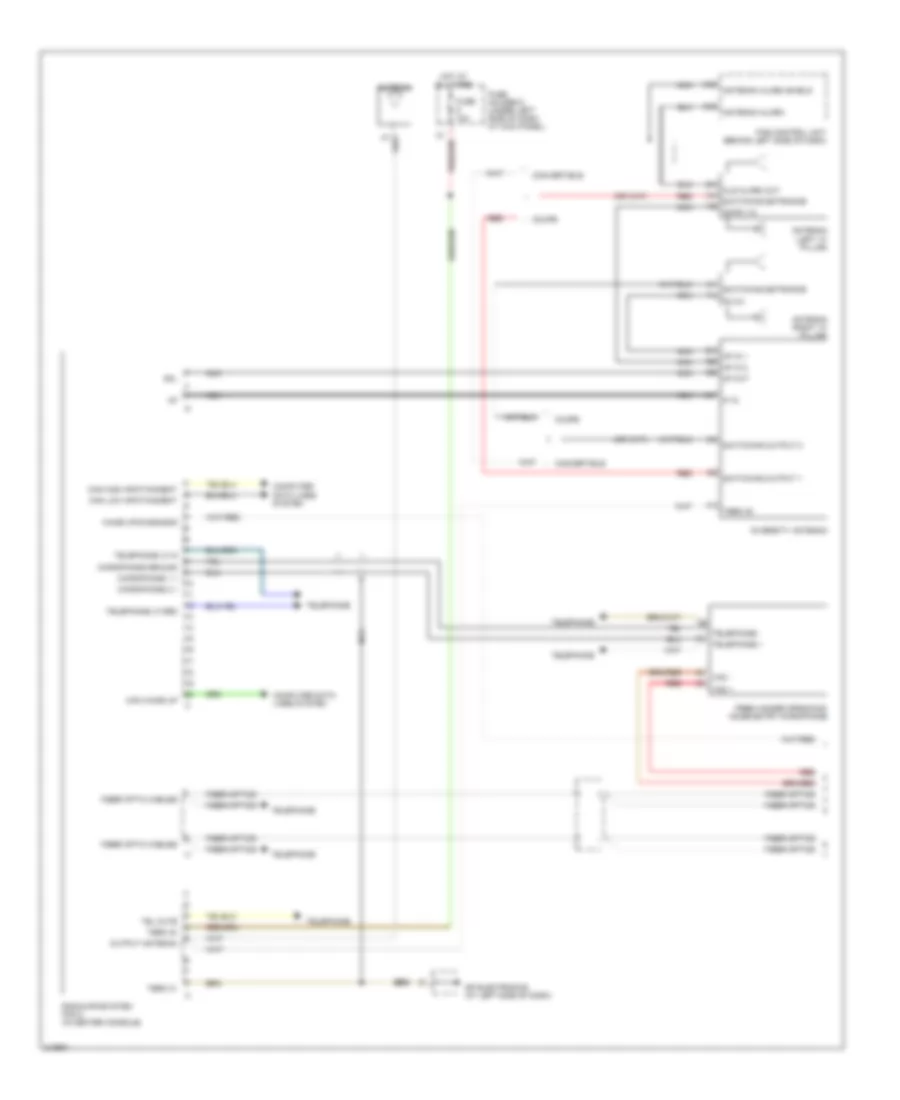 Navigation Wiring Diagram with Bose 1 of 2 for Porsche Boxster S 2006