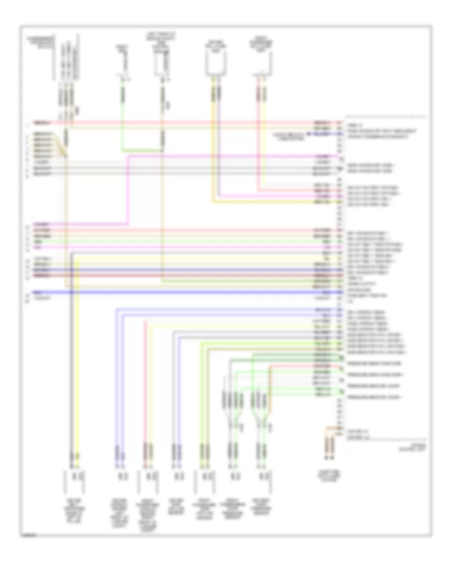 Supplemental Restraints Wiring Diagram, Late Production (3 of 3) for Porsche 911 Carrera 4 2012