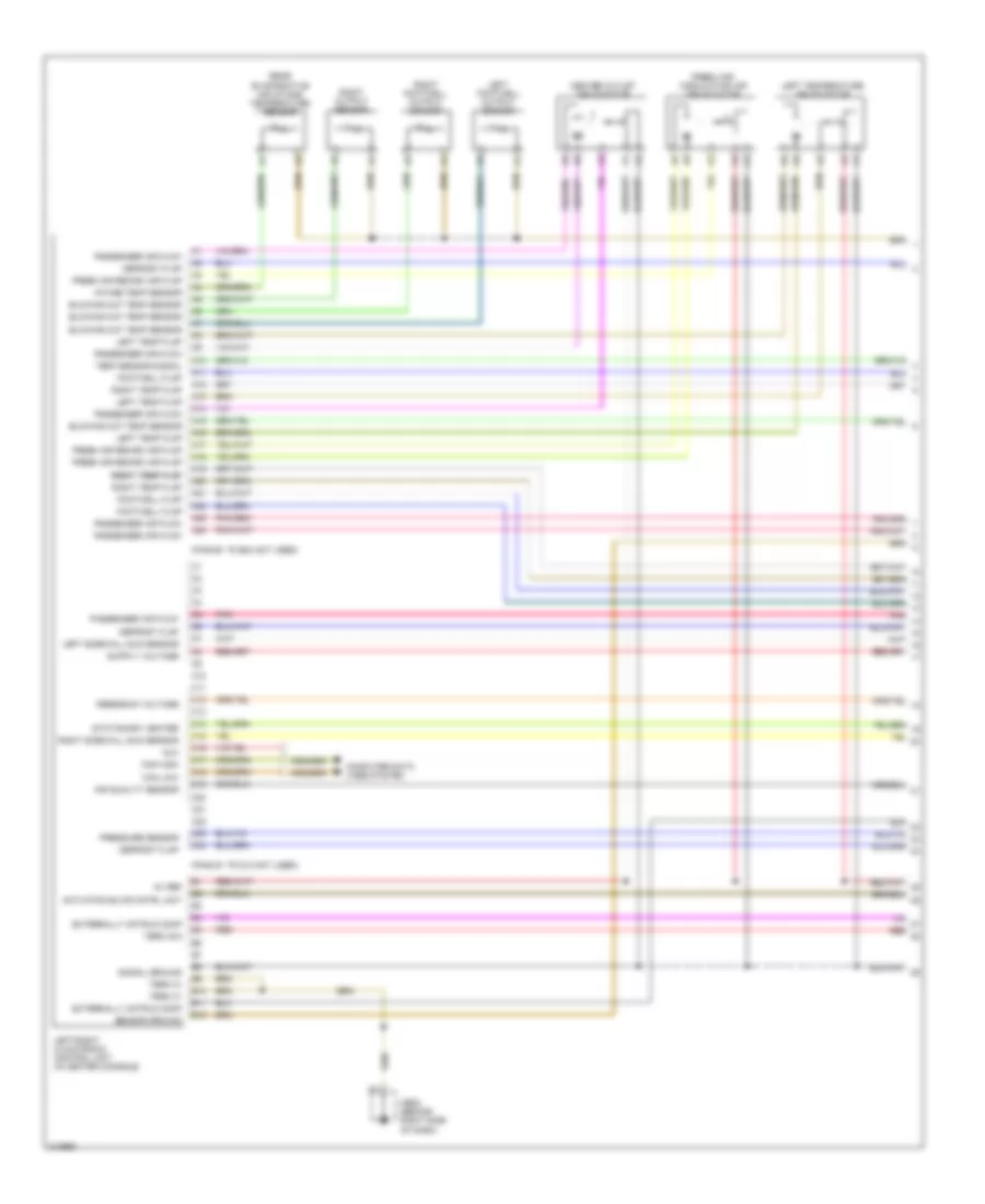 Электросхема кондиционера, Двойная Электросхема кондиционера A/C (1 из 4) для Porsche Cayenne 2006