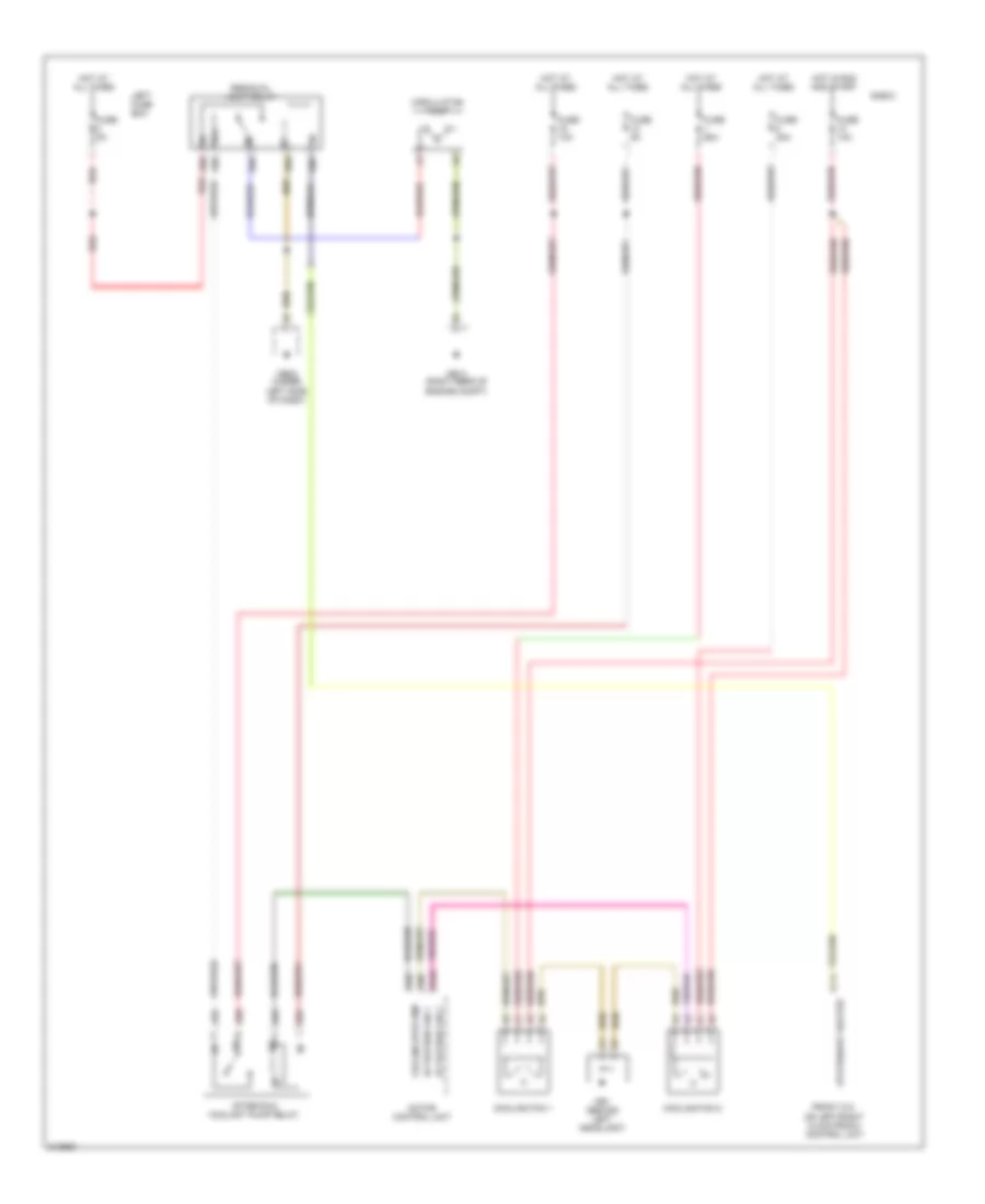 3 2L Cooling Fan Wiring Diagram for Porsche Cayenne S 2006