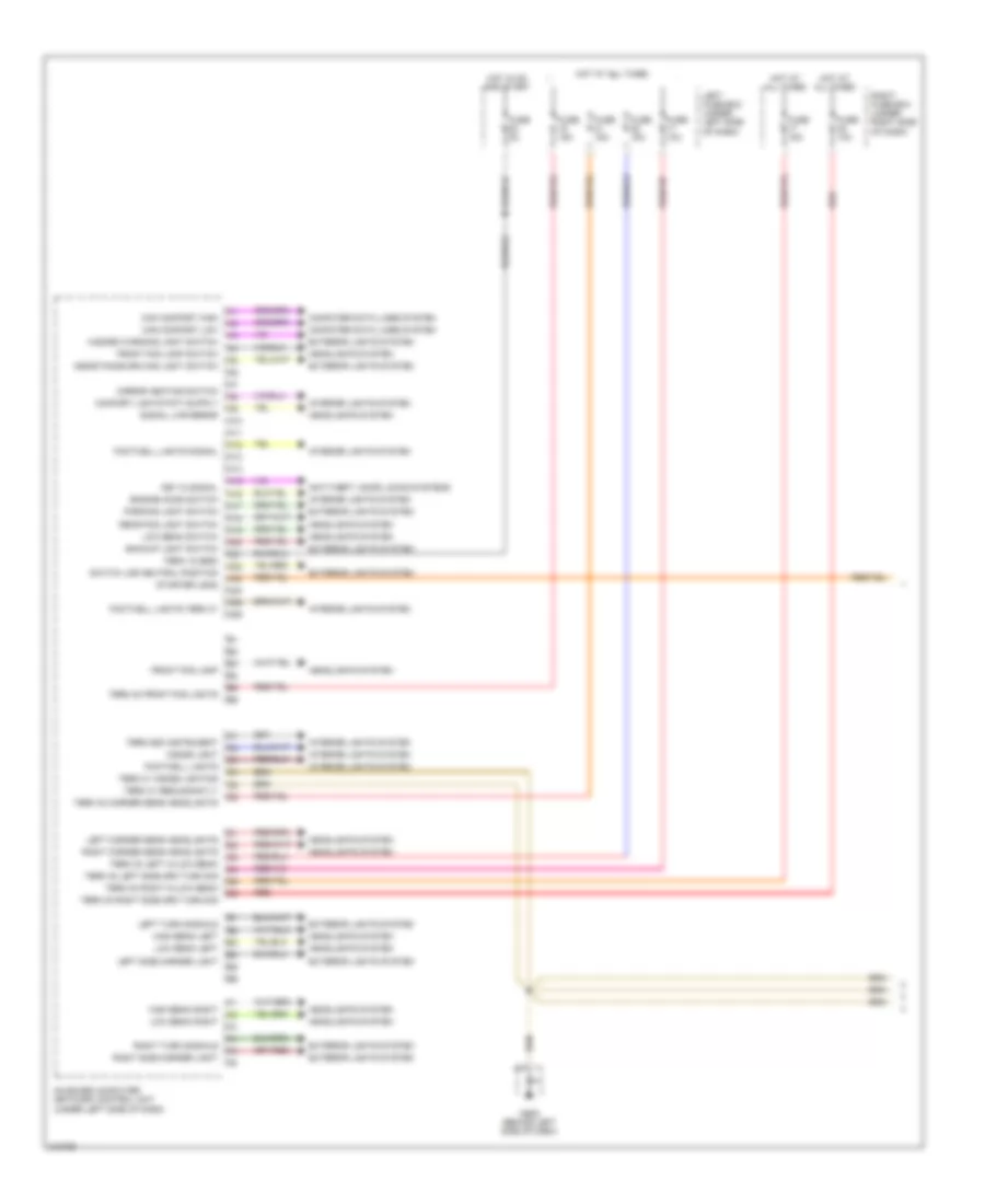 On Board Computer Wiring Diagram 1 of 2 for Porsche Cayenne Turbo 2006