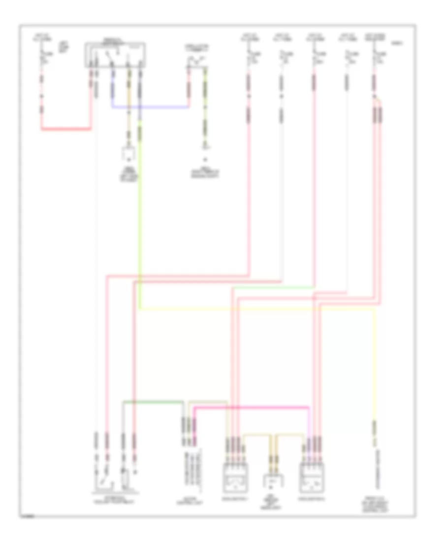 3 2L Cooling Fan Wiring Diagram for Porsche Cayenne Turbo 2006