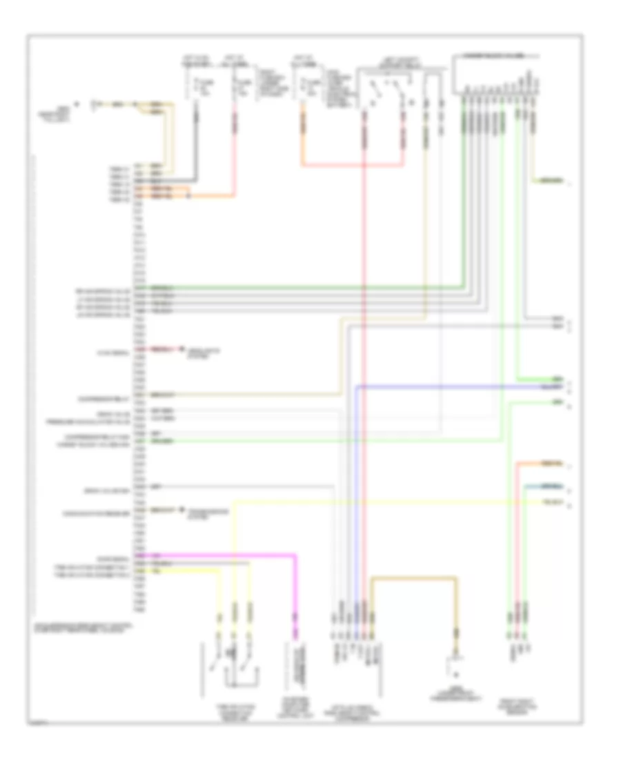 Level Control Wiring Diagram 1 of 2 for Porsche Cayenne Turbo 2006