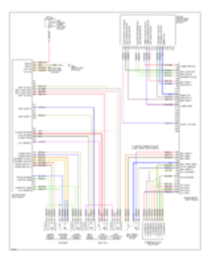 Driver s Memory Seat Wiring Diagram for Porsche Cayenne Turbo 2006