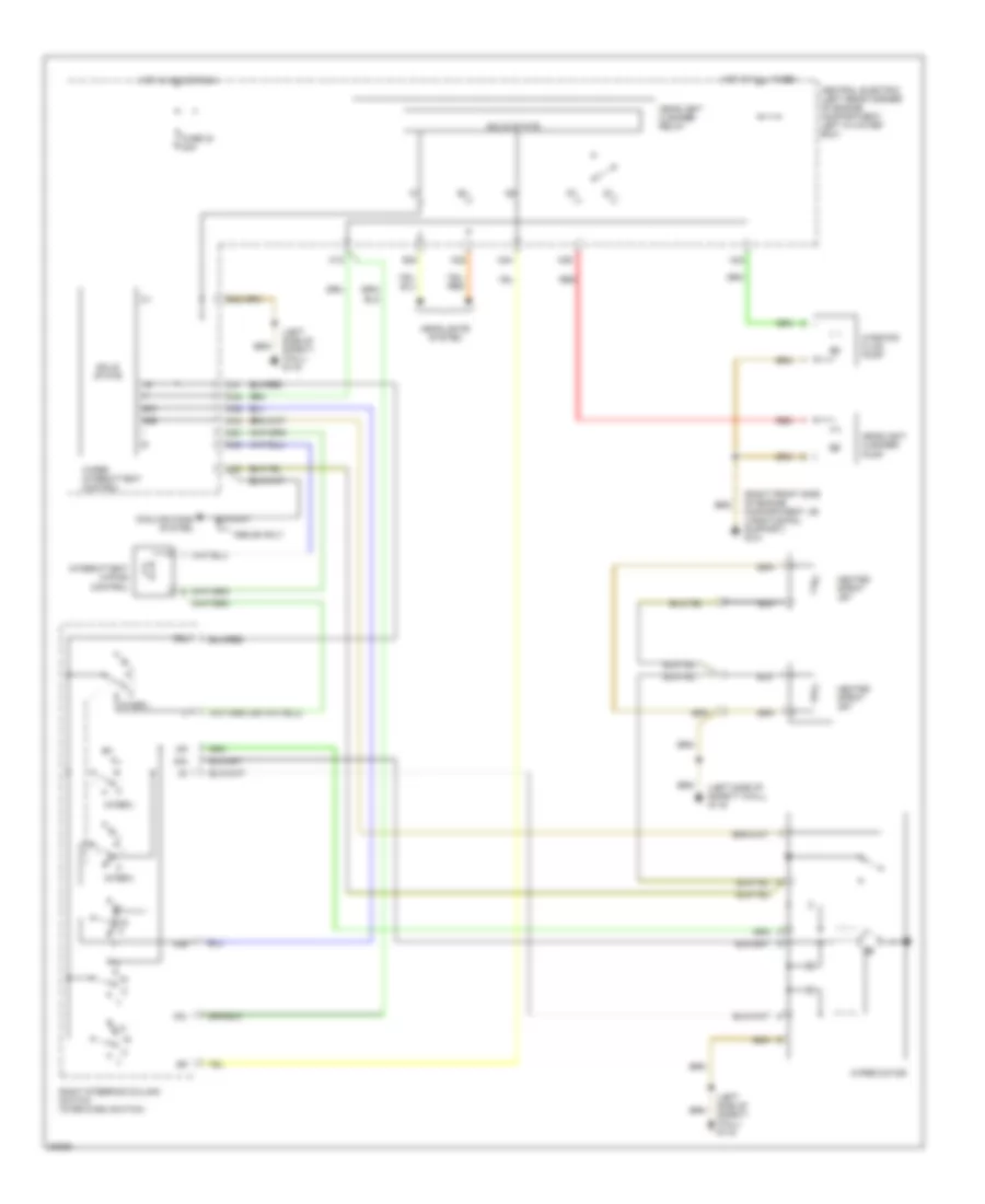 Передняя Схема Шайбы Дворника/Шайбы и Фары для Porsche 944 S2 1991
