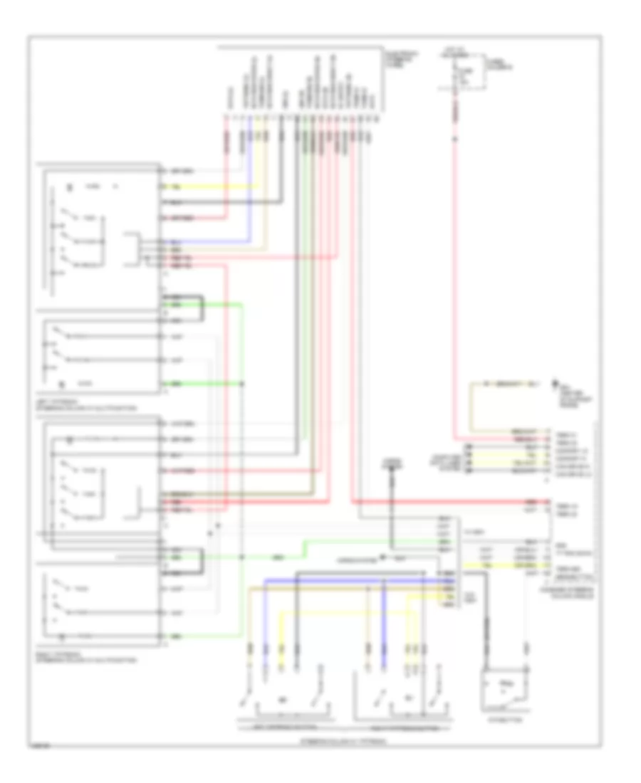 A T Wiring Diagram Early Production for Porsche 911 Targa 4S 2012