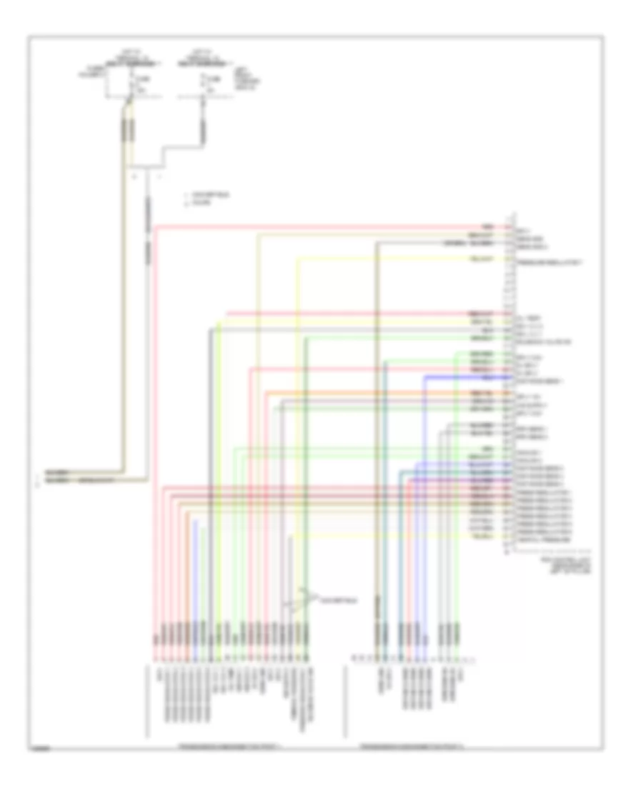 PDK Wiring Diagram (2 of 2) for Porsche 911 Turbo S 2012