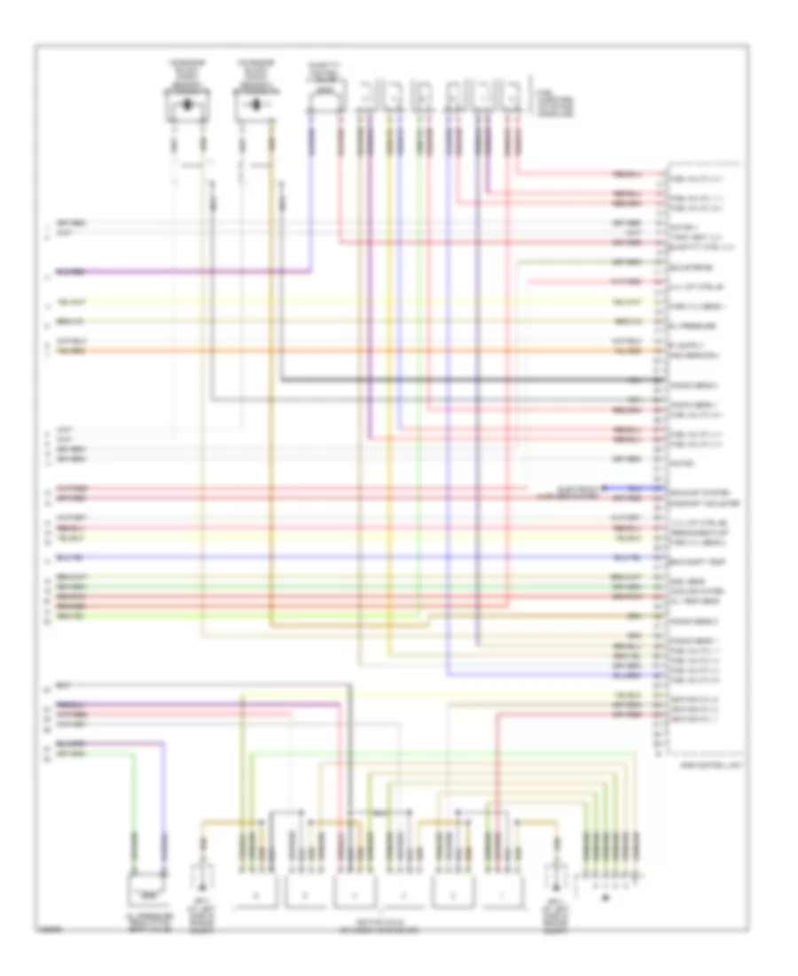 3.4L, Engine Performance Wiring Diagram (4 of 4) for Porsche Boxster Spyder 2012