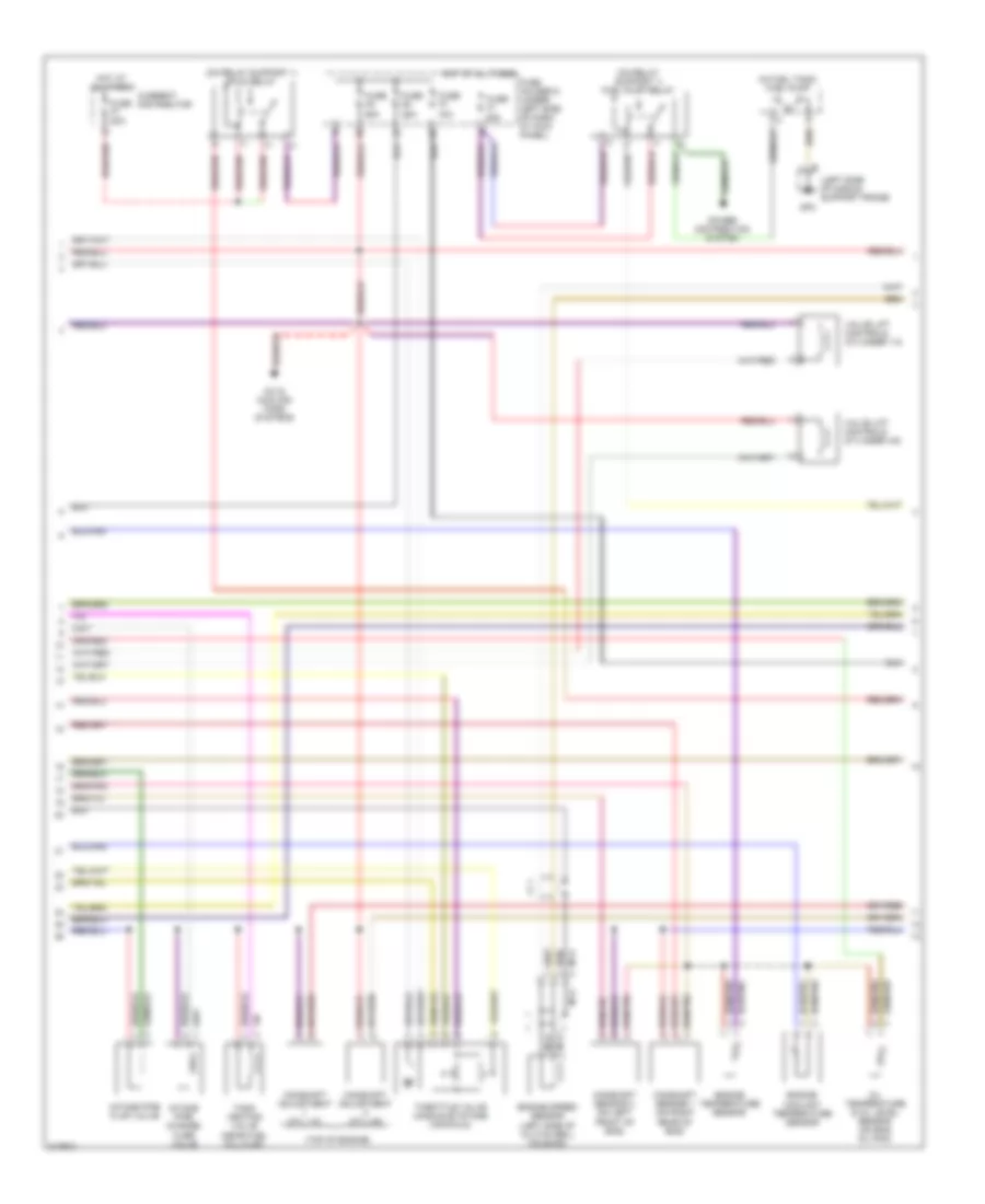2.7L, Engine Performance Wiring Diagram (2 of 3) for Porsche Cayman 2007