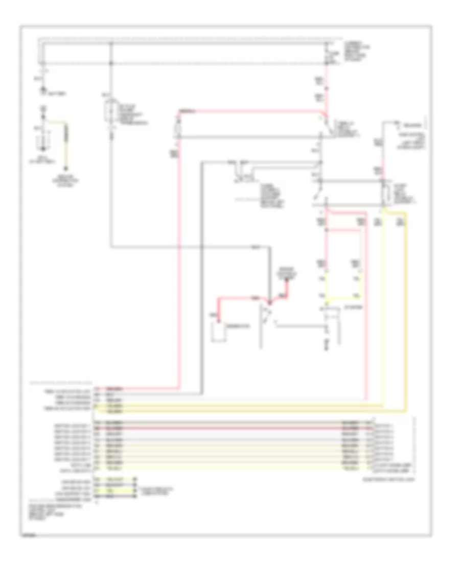 Starting Wiring Diagram for Porsche 911 Carrera 4 2008