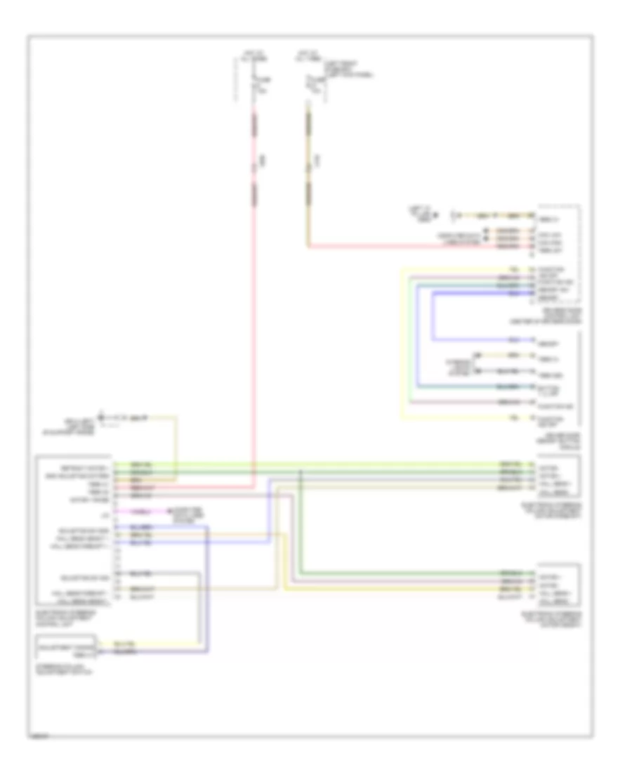 Steering Column Memory Wiring Diagram for Porsche Panamera S Hybrid 2012