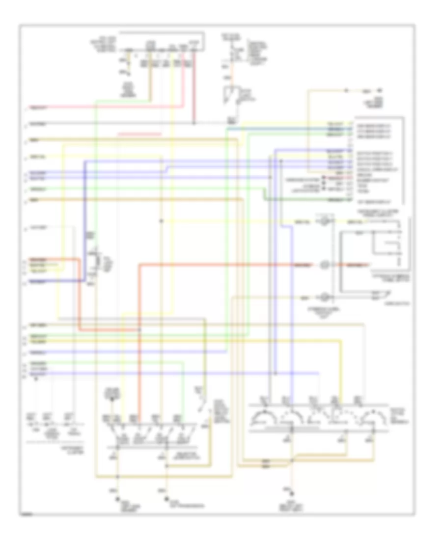 Transmission Wiring Diagram, Late Production (2 of 2) for Porsche 911 Carrera 1995