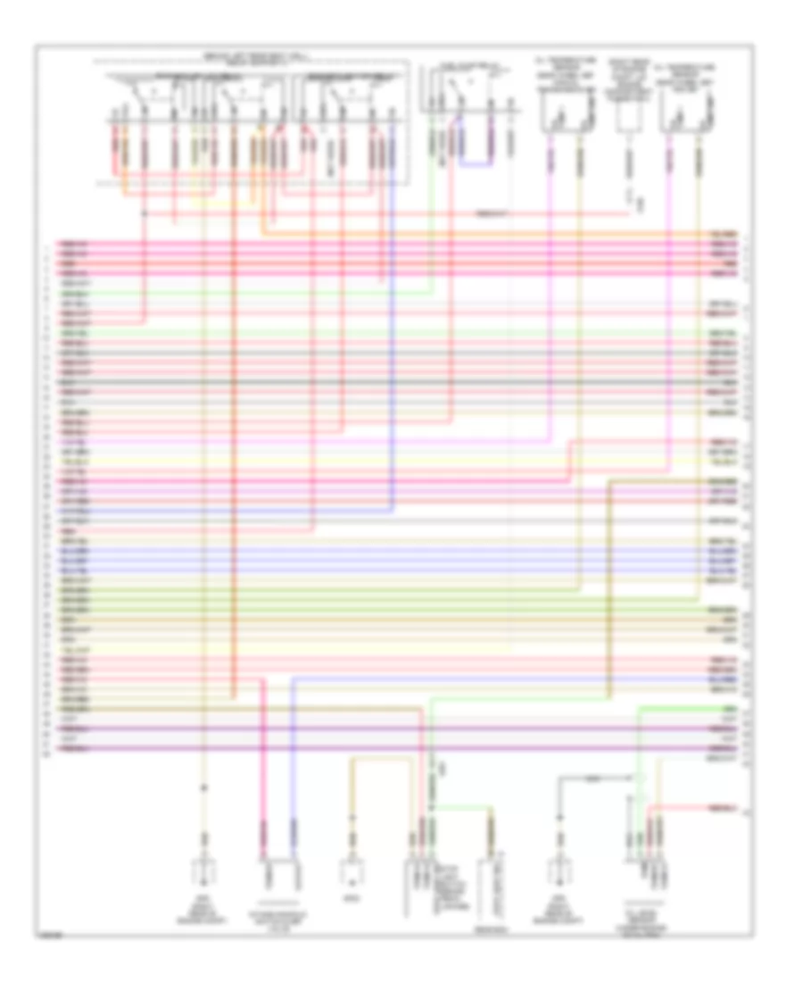 3.8L, Engine Performance Wiring Diagram (4 of 6) for Porsche 911 Carrera 4S 2013