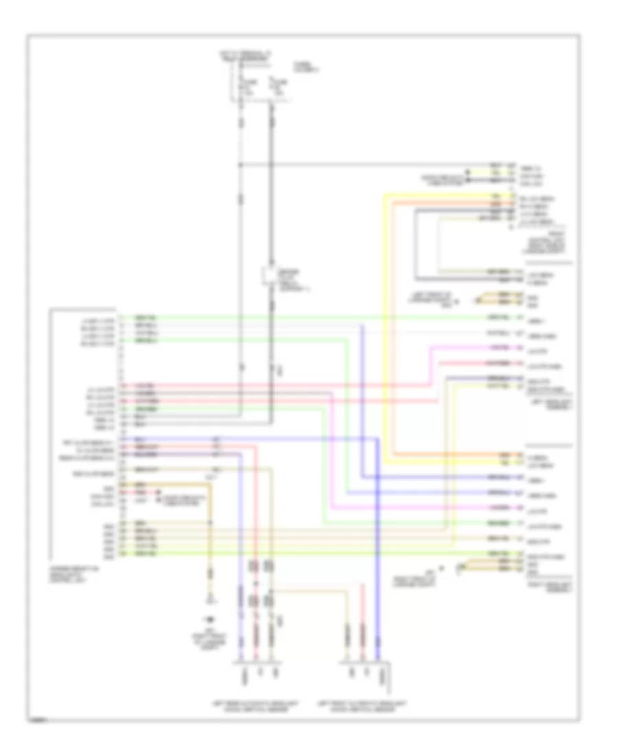 Headlights Wiring Diagram withTurbo with Cornering Headlights for Porsche 911 Carrera 4S 2013