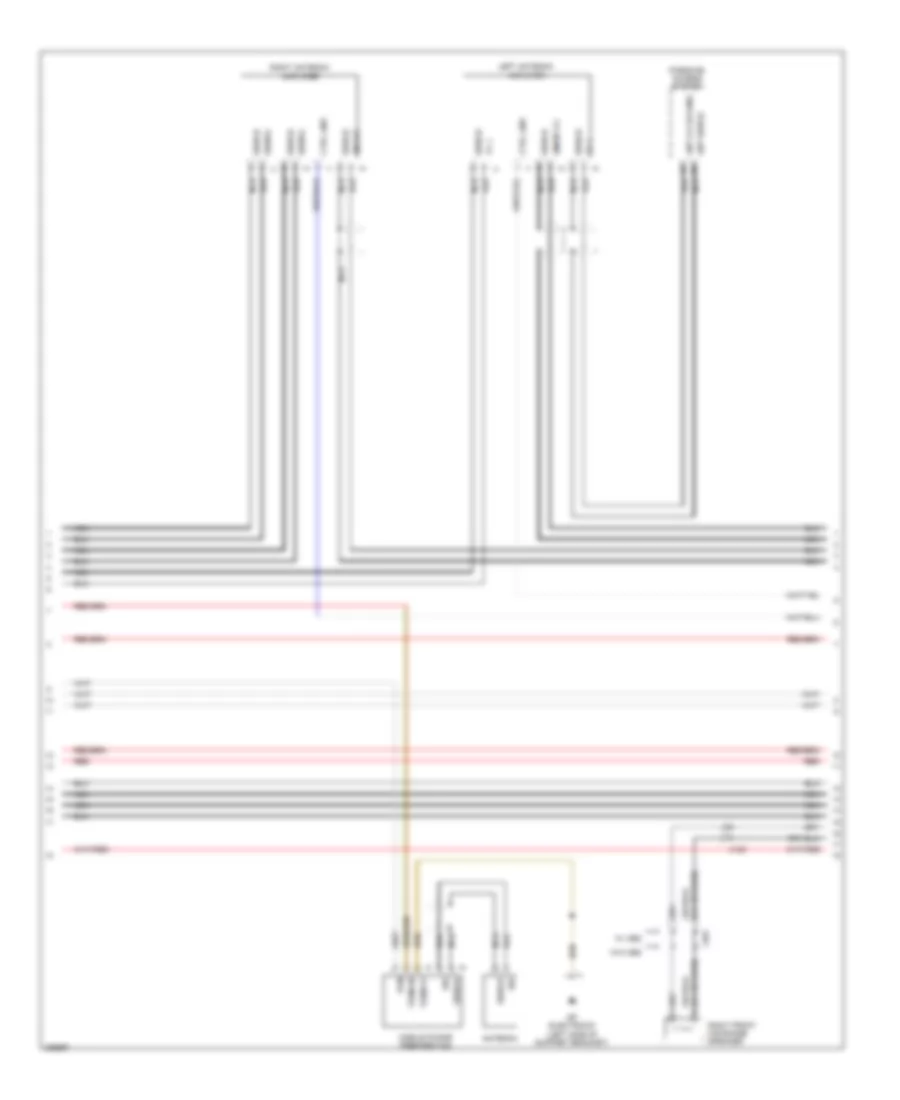 Navigation Wiring Diagram, with Turbo with Bose (3 of 4) for Porsche 911 Carrera 4S 2013