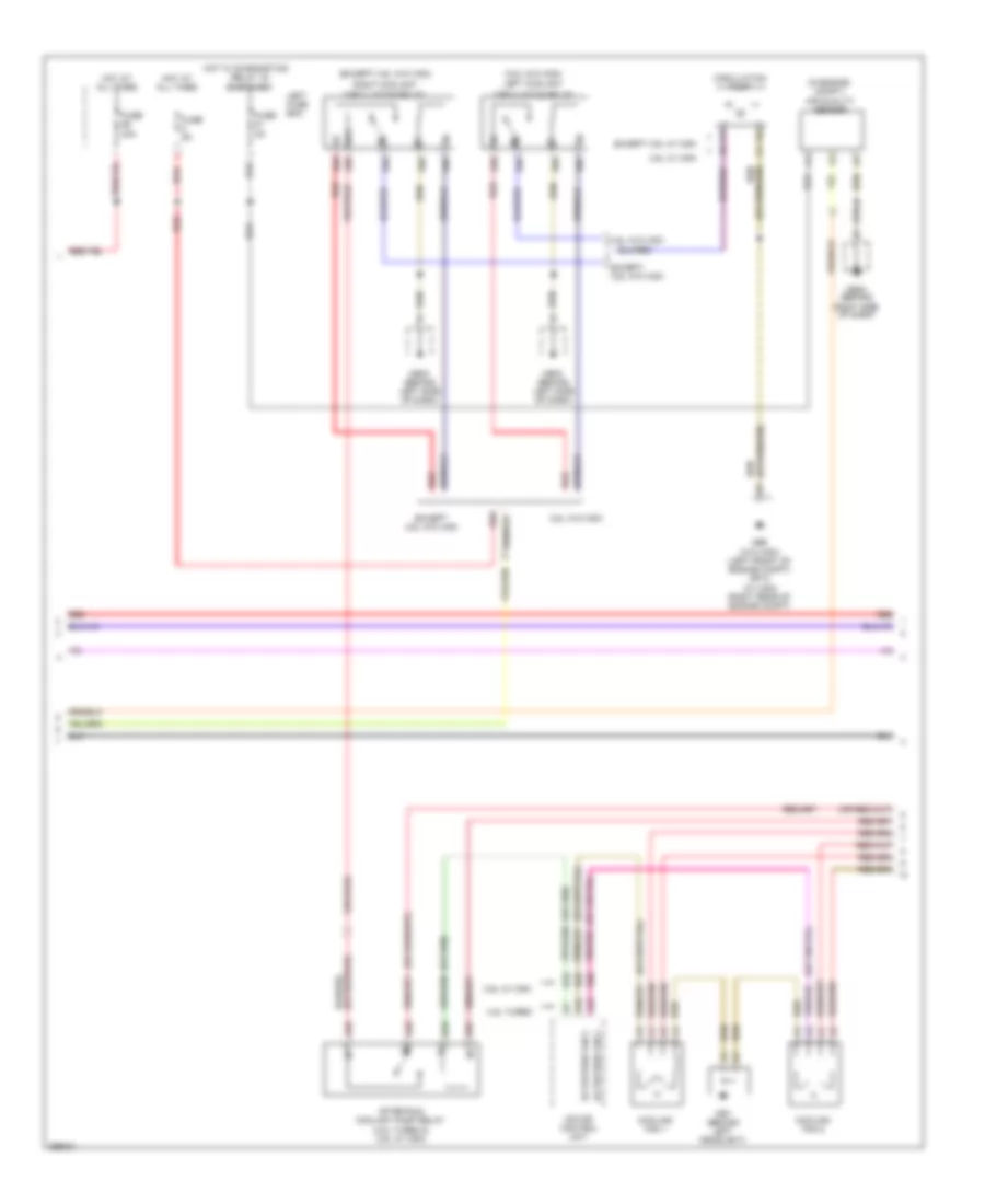 Automatic AC Wiring Diagram, Dual Zone AC (3 of 4) for Porsche Cayenne 2008