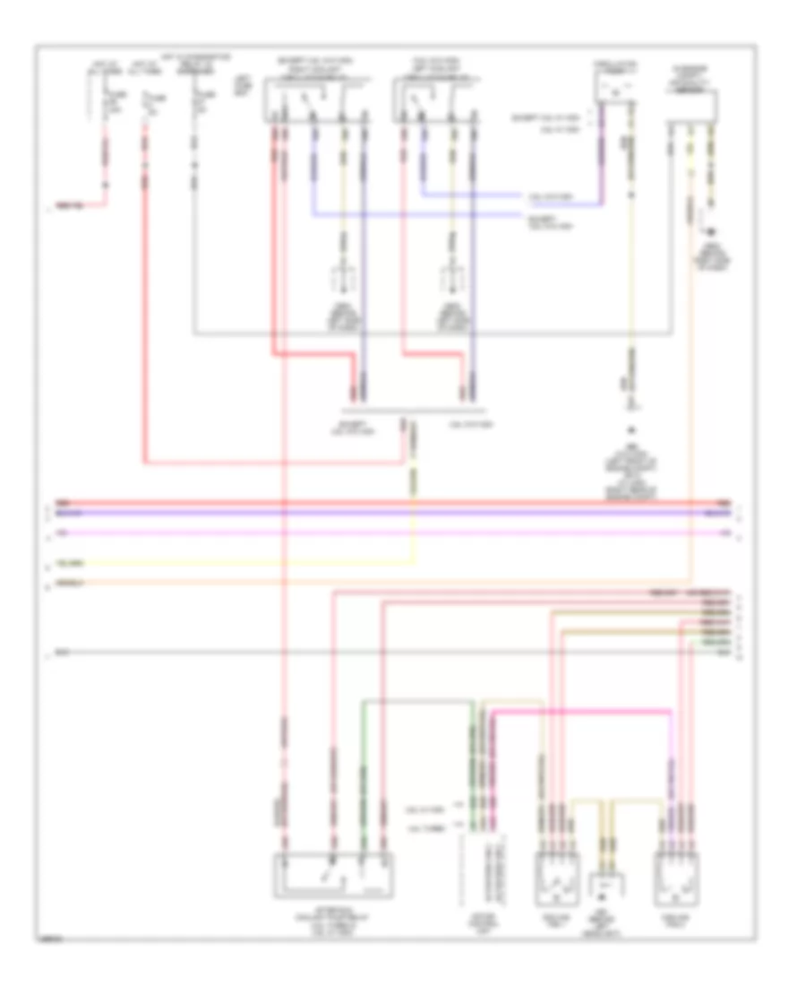Automatic A C Wiring Diagram Front  Rear A C 3 of 5 for Porsche Cayenne 2008