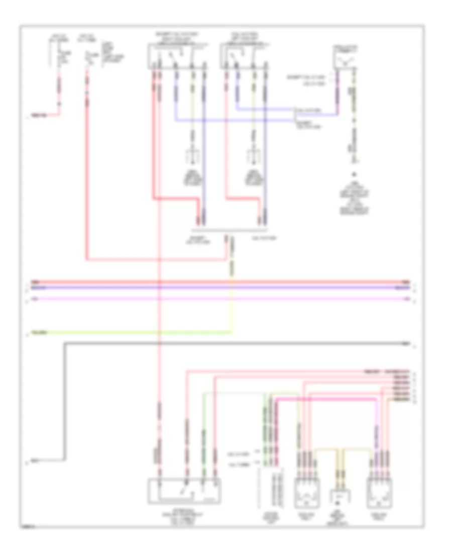 Manual A C Wiring Diagram 3 of 4 for Porsche Cayenne 2008