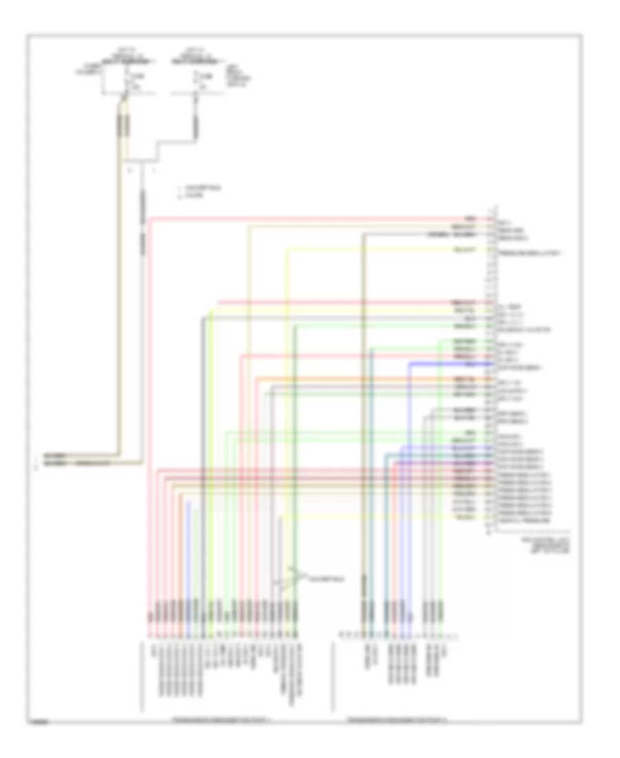 PDK Wiring Diagram (2 of 2) for Porsche 911 Turbo S 2013