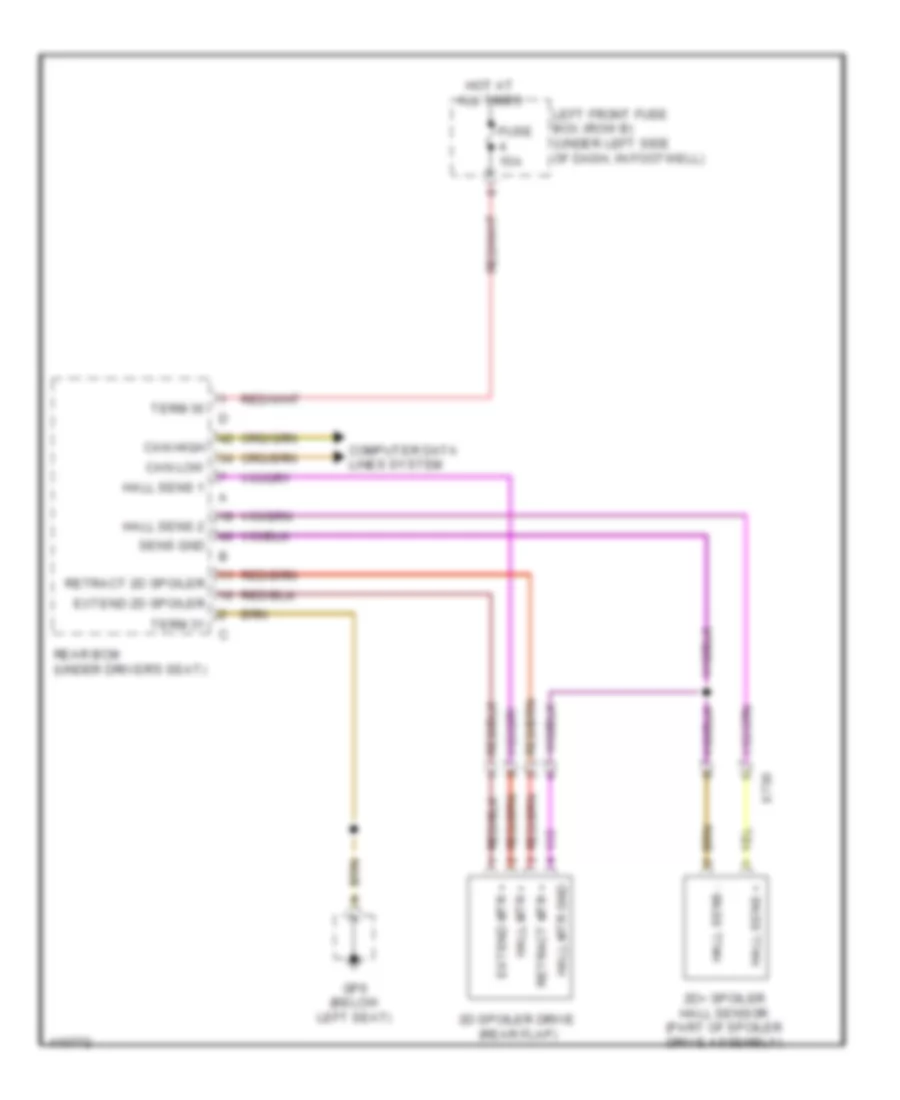 Active Bodyworks Wiring Diagram for Porsche Boxster S 2013