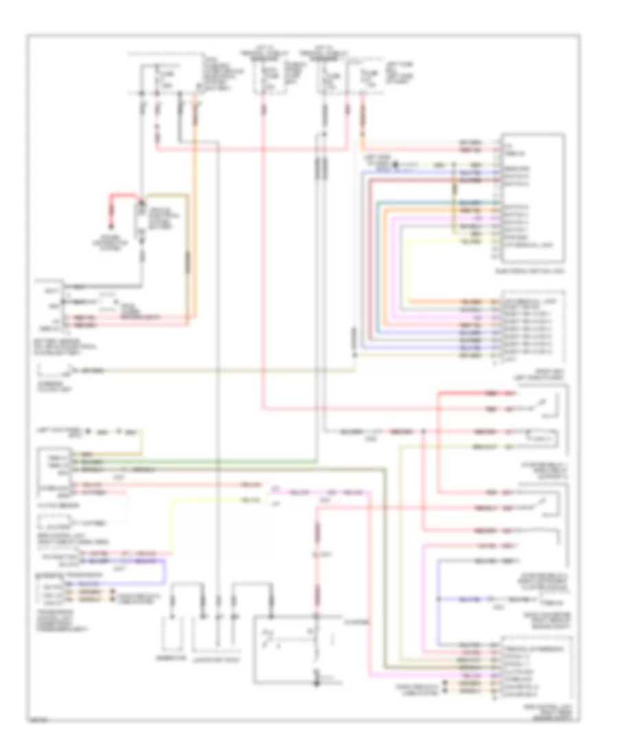 3.6L, Starting Wiring Diagram for Porsche Cayenne Diesel 2013