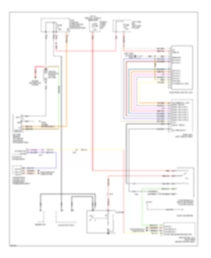 4.8L, Starting Wiring Diagram for Porsche Cayenne Diesel 2013