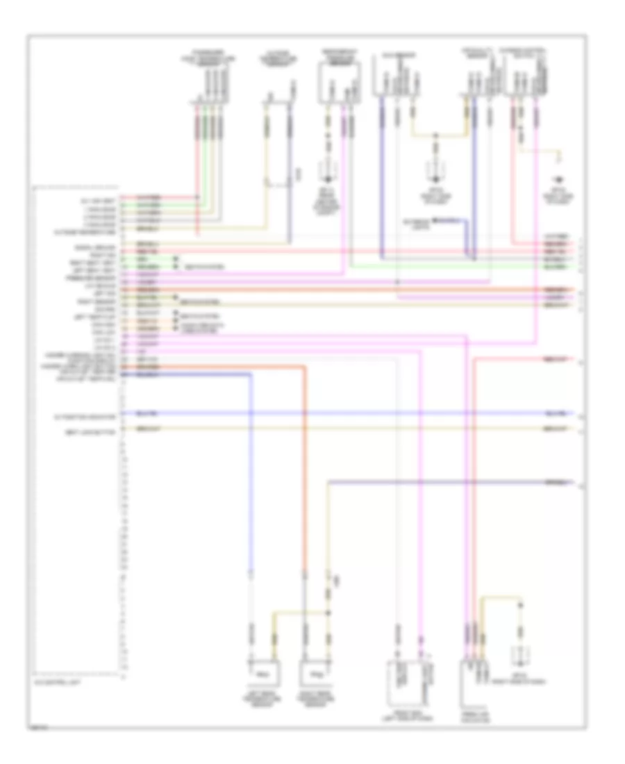 Электросхема кондиционера (1 из 5) для Porsche Cayenne GTS 2013