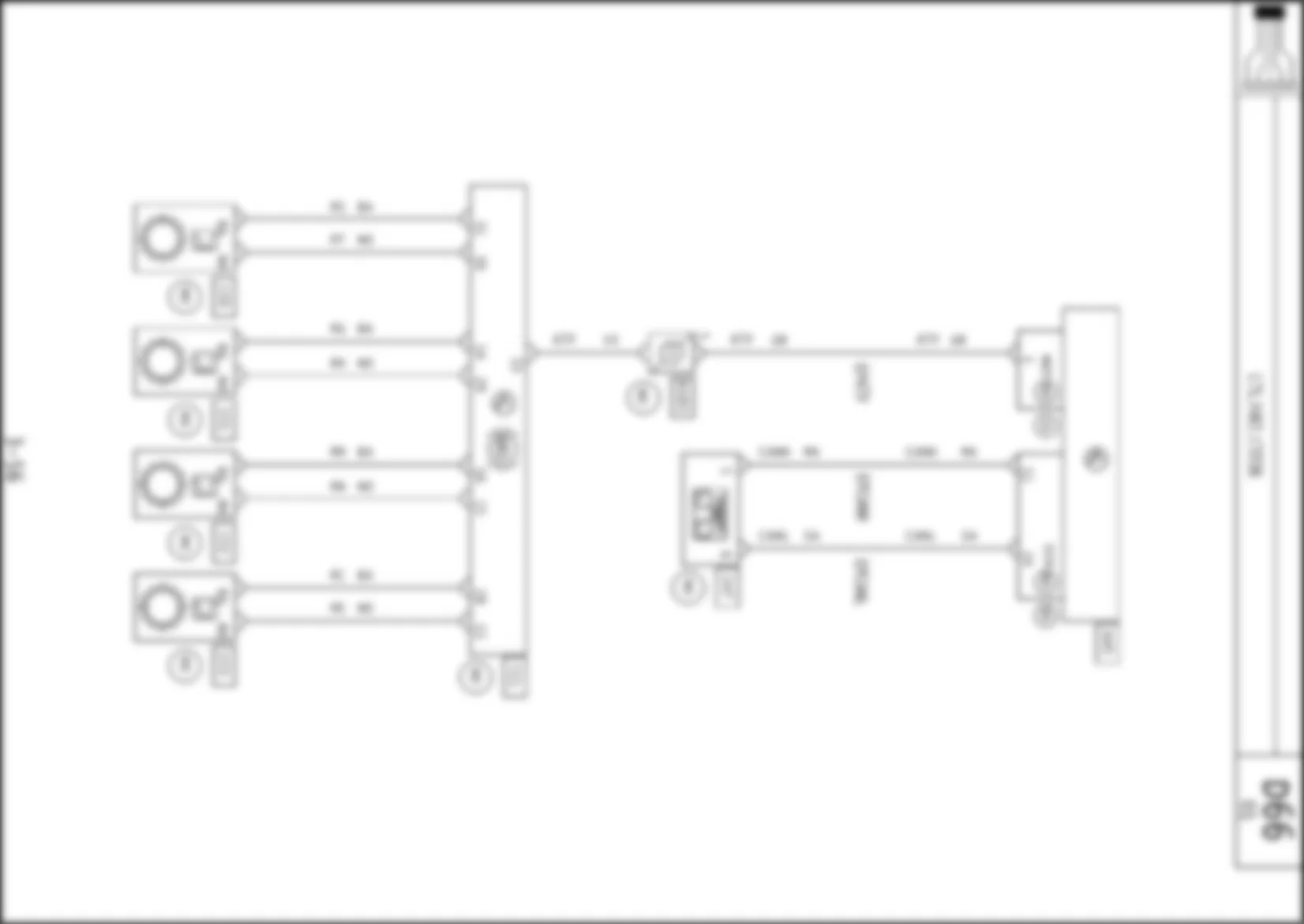 Электросхема ДАТЧИК СКОРОСТИ для Renault Avantime 2001-2003 2002-02-04