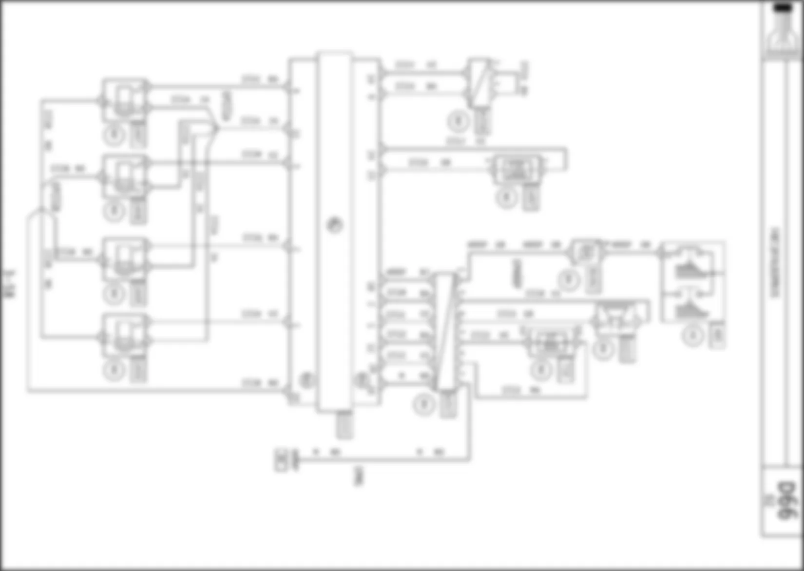 Электросхема СИСТЕМА ПАРКОВКИ для Renault Avantime 2001-2003 2002-04-15